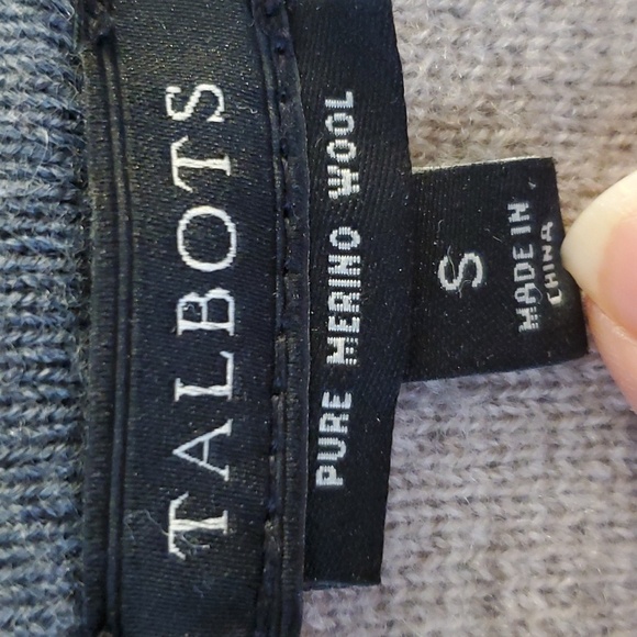 Talbots Pure Merino Wool duster size s - Picture 7 of 10